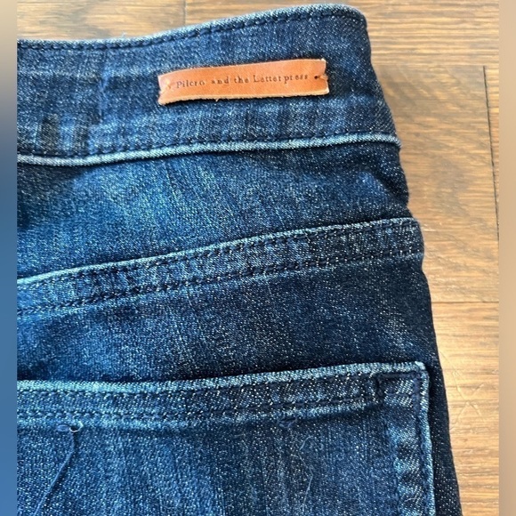 Pilcro & the Letterpress High-rise dennin legging Jeans with Patch Pockets - Picture 7 of 11